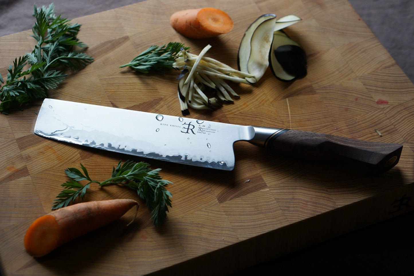 Nakiri (A-30) – Japanische Präzision trifft auf skandinavisches Handwerk - CULINOR