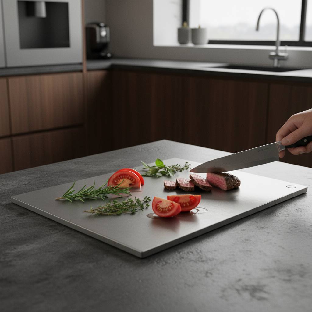 Warum du Titan-Schneidebretter lieber meiden solltest – und was echtes Handwerk dagegenhält