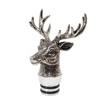 Karaffe „Hirsch“ – edle Glaskunst mit versilbertem Hirschkopf - CULINOR