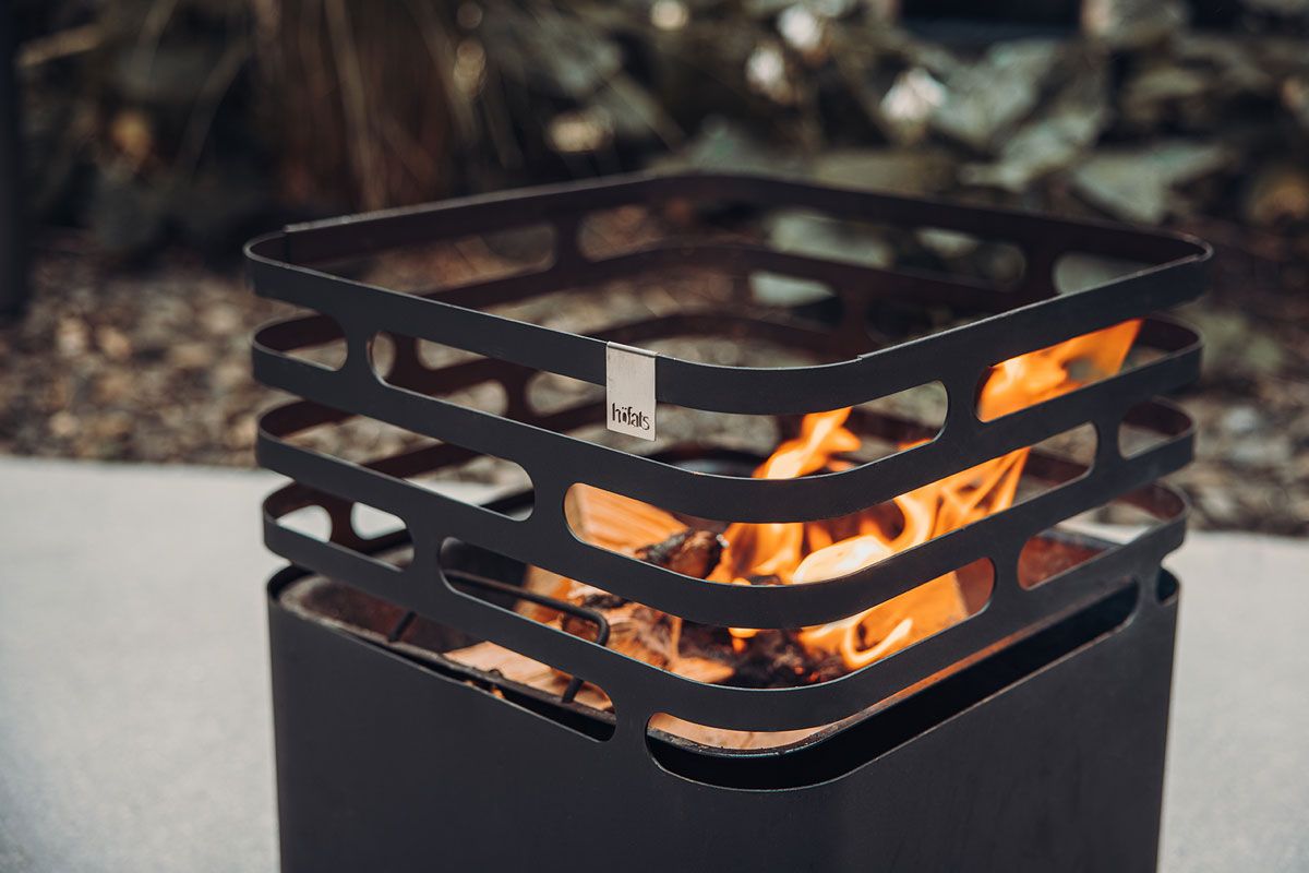 CUBE Feuerkorb - Vielseitigkeit trifft Design - CULINOR