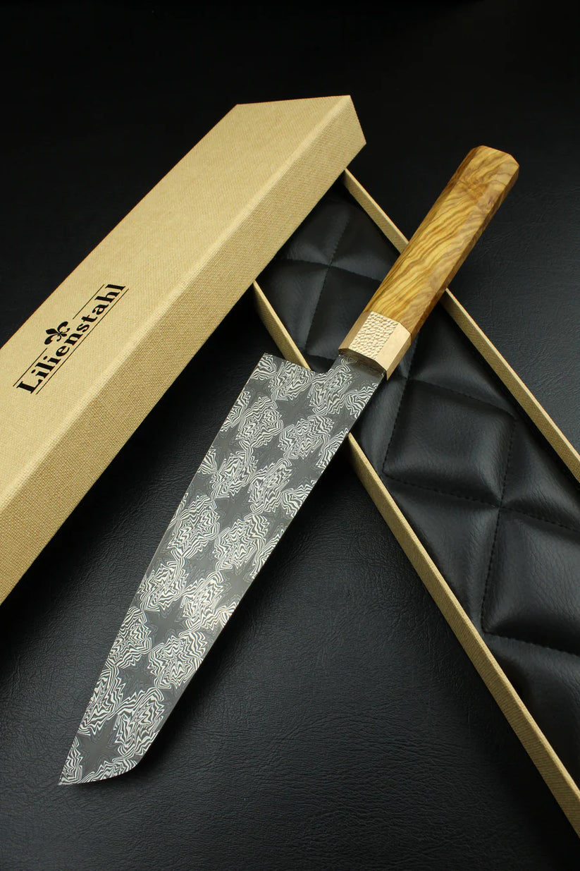 Santoku Black Star Damastmesser