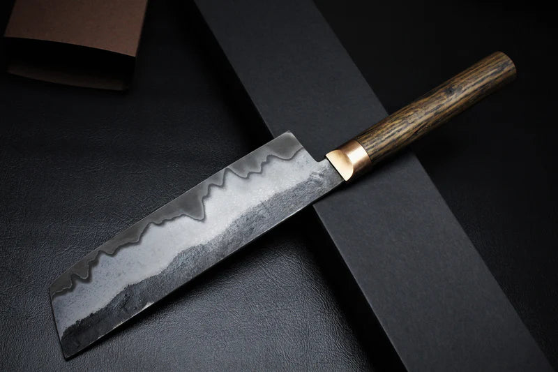 Nakiri Bog Oak (Mooreiche) - Handgeschmiedete Perfektion aus Österreich - CULINOR