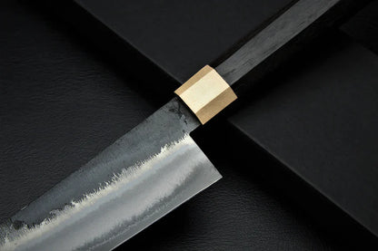 Santoku Bog Oak (Mooreiche) – Handgeschmiedete Perfektion aus Österreich - CULINOR