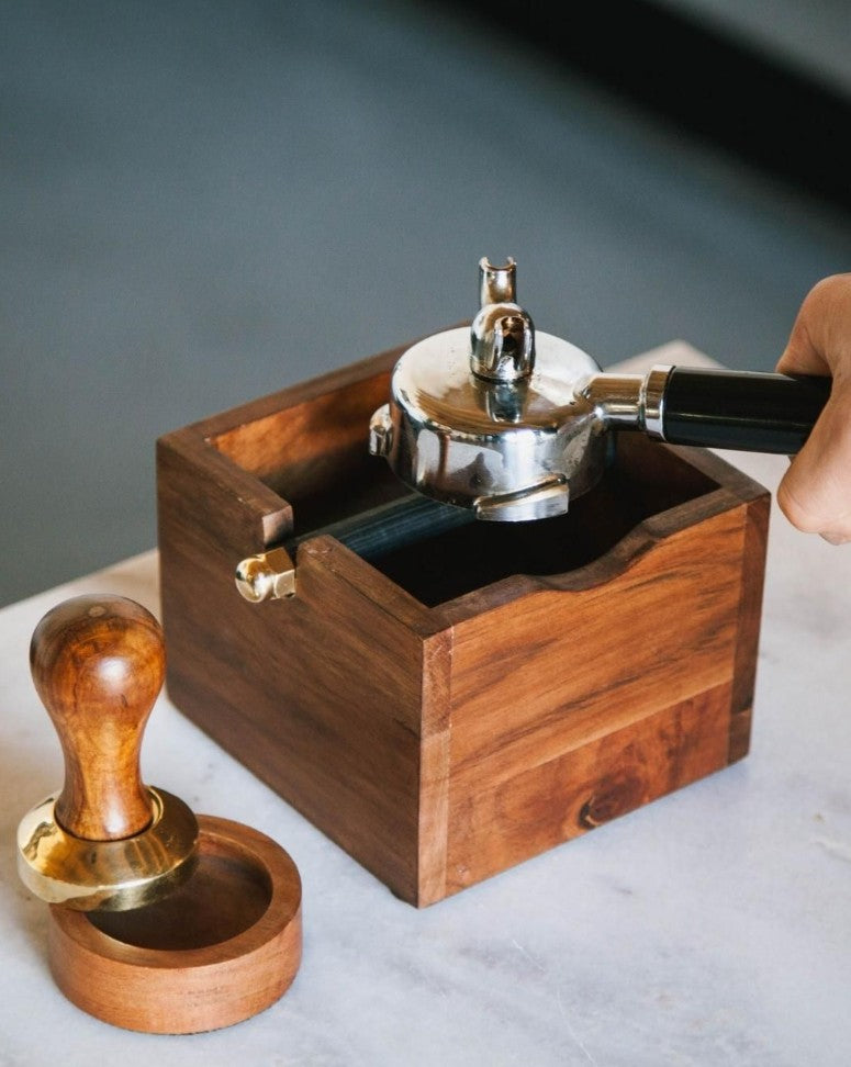 Tamper & Knock Box Set – Acacia Edition