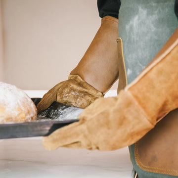 Büffellederhandschuhe