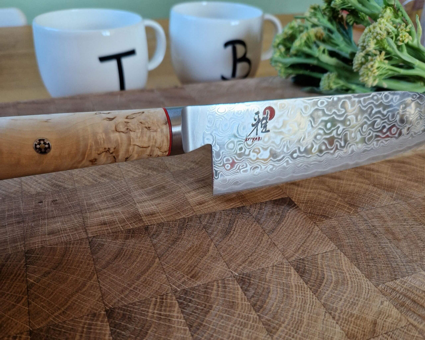 Stirnholz Schneidebrett (Eiche) in Handarbeit - Ein Schneidebrett fürs Leben